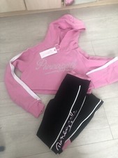 Girls Pineapple Cropped Diamant&eacute; Tracksuit 11/12yrs 9/10yrs