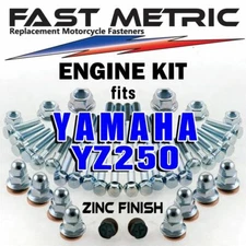 '90-'22 Yamaha YZ250 Engine Rebuild Bolt Kit | FACTORY style ZINC Fasteners