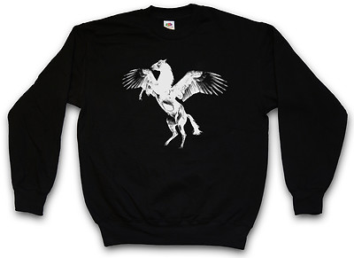 PEGASUS II SWEATSHIRT PULLOVER Flying Pegasi Pferd Horse Greek Mythology