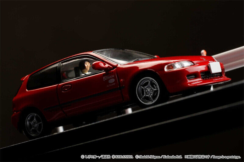Hobby Japan 1:64 INITIAL D Honda Civic EG6 Red Myogi Night Hobby Japan 1:64 INITIAL D Honda Civic EG6 Red Myogi Night