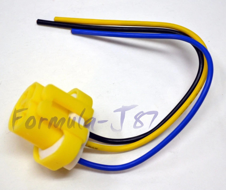 Flosser Wire Harness 9444 Pigtail Female 9004 HB1 Head Light Bulb Connector Plug - Image 2 of 4