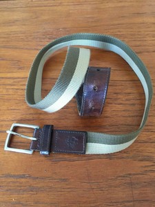 brooks brothers mens canvas belts