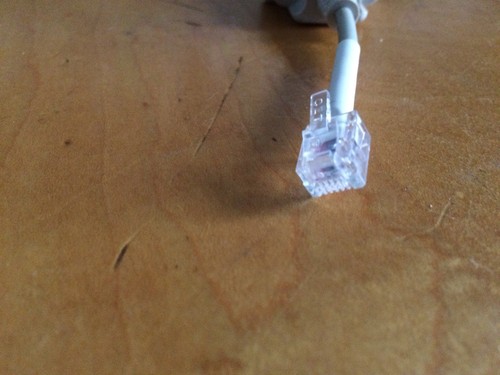 RJ11 to DB9 Adapter Cable Male to Male NEW ! - Picture 3 of 4