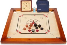 Premium Carrom Board Set   33 x 33  Official ...