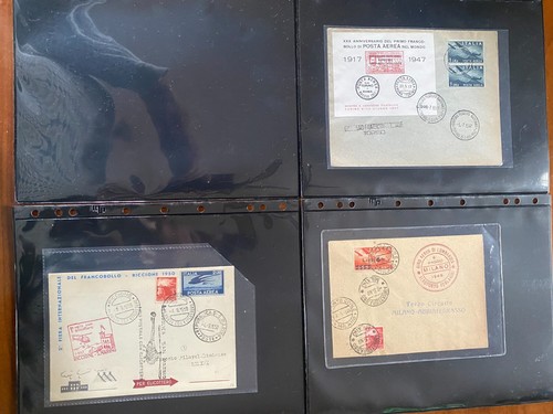 Erinnofili aviazione-Collezione di 85 pezzi,periodo 1900-1950-singoli-buste..... - Foto 16 di 19