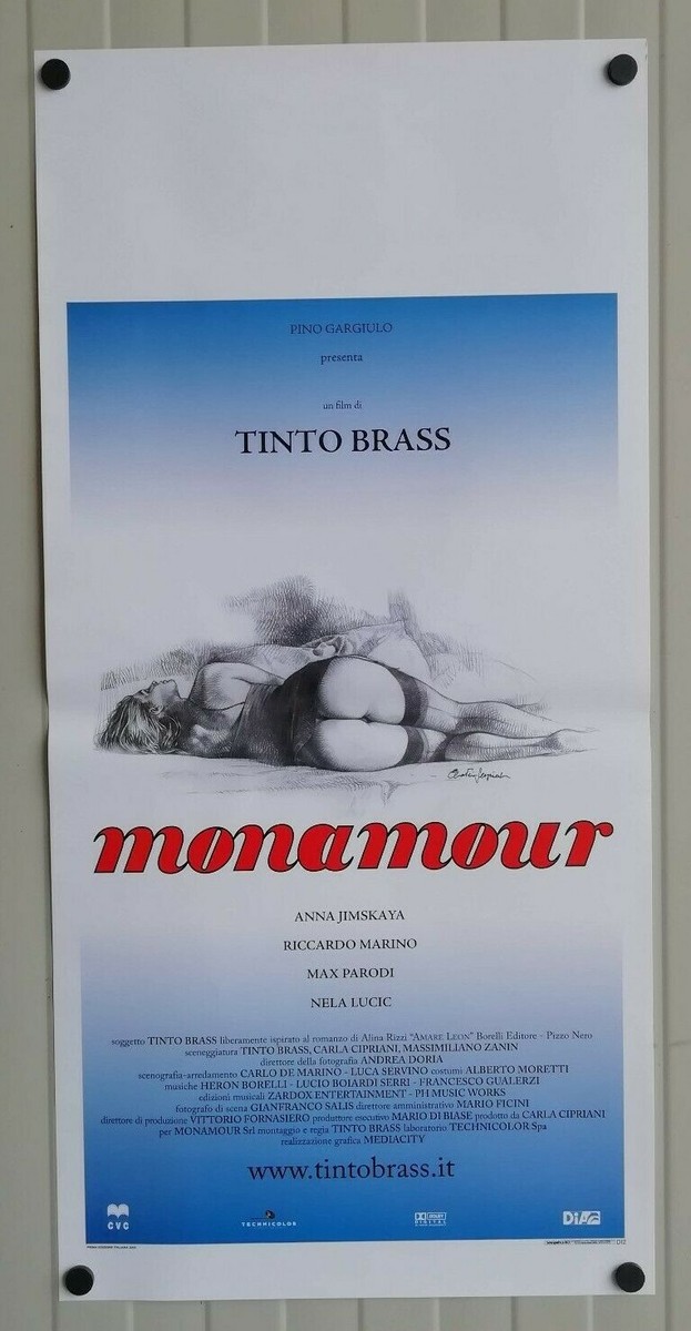 locandina MONAMOUR Tinto Brass Amare Leon Alina Rizzi Anna  