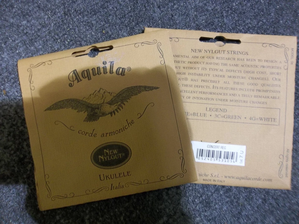 Uke Ukulele Aquilla strings. TWO SETS in Concert 7U set or Tenor 10U - Image 3 of 4
