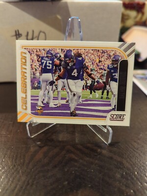 2023 Score Celebration Insert Vikings Dalvin Vook