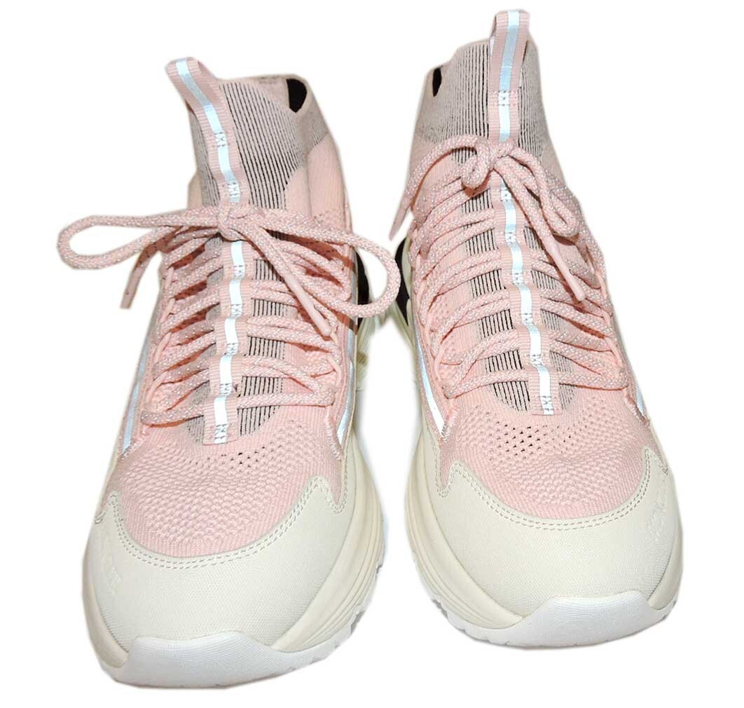 MONCLER Sneakers Monte Runner High-Top Pink Athletic Shoes