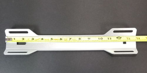 Aluminum Single Tank Adapter Plongée Tech Plaque 13 3/4 " x 2 3/4 Bcd 3mm - Photo 7 sur 11