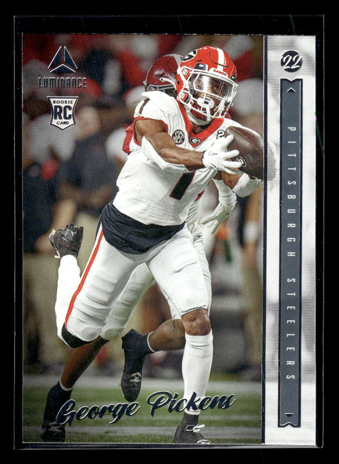 2022 Panini Luminance #120 George Pickens Rookie Mint+ Pittsburgh Steelers