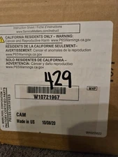 OEM Whirlpool Clutch Cam Kit - W10721967 m- New part Unopened Box