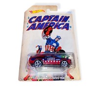 Hot Wheels Captain America 75Th Anniversary Series 70 Ford Mustang Mach 1 DJK83