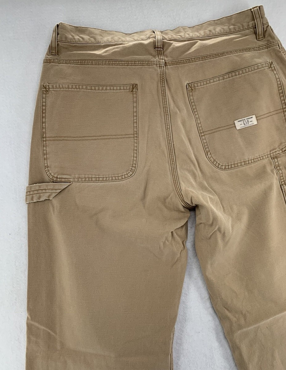 vtg 90s GAP industrial standard carpenter pants 34x32 tag