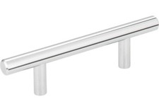 3" c-c Polished Chrome Kitchen Cabinet Hardware Drawer Pulls Bar Pull Knob 136PC