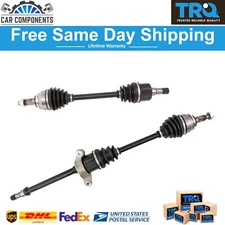 TRQ New Front Complete CV Axle Shaft Assembly Pair Set 2pc For 2007-2015 Mini
