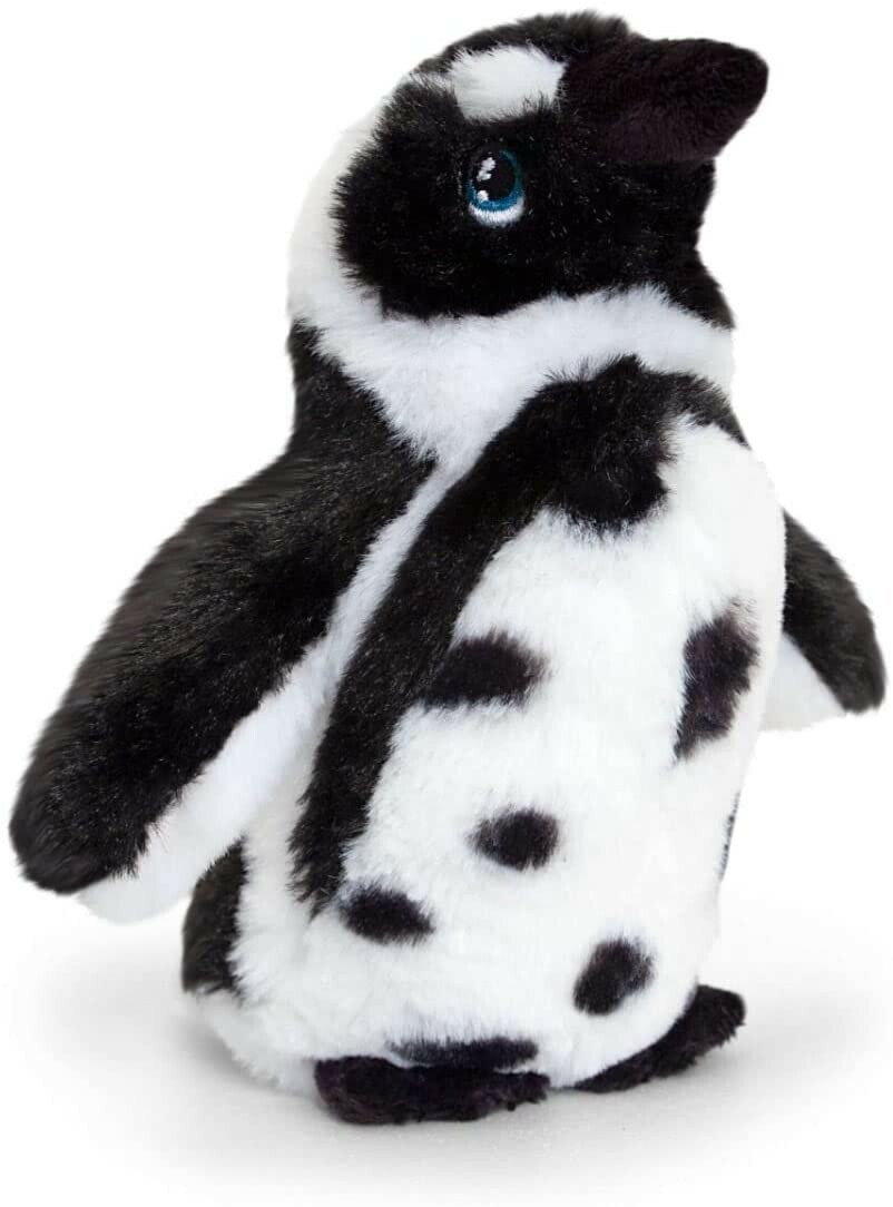 Humbolt Penguin Plush Toy - 100% Recycled Eco Soft Teddy - Keel Keeleco