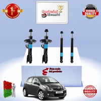Set 4 StoßDäMpfer Vorderseite + Heck FüR Toyota Yaris 1.0 51KW 69CV Ab 2011 -
