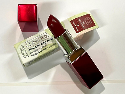 Clinique Dramatically Different Lipstick Shaping Lip & Cheek in Red-y-to Party-