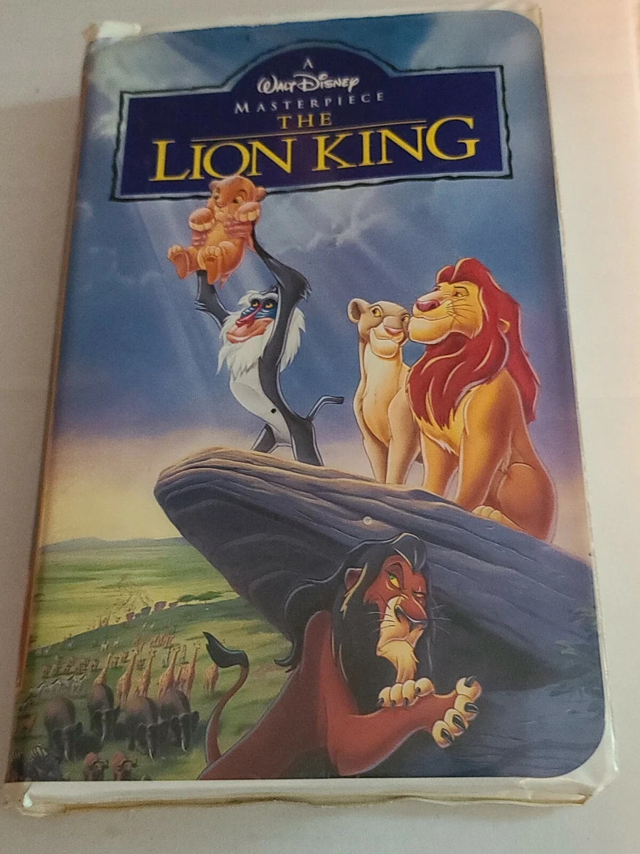 Opening To The Lion King 1995 Vhs Version 1 The Lion King Vhs 1995