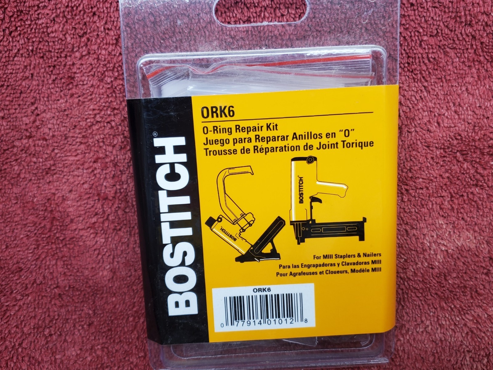 Bostitch ORK6 Oring Seals Rebuild Kit for MIIIFS MIIIFN Flooring