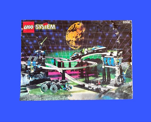 LEGO Vintage Classic Space Monorail Base 6991 Instructions Manual no Box - Picture 2 of 8