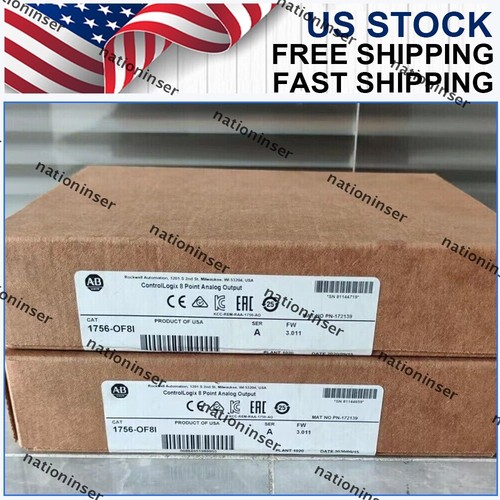1756-OF8I Allen Bradley 1756-OF8I Control Logix 8 Point Analog Output -NEW US
