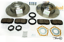 Front Solid Brake Kit for Land Rover Defender 90 110 130 94-16 ROADspec LOF