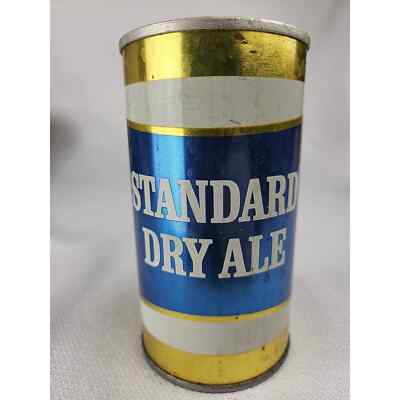 Standard Dry Ale Eastern Brewing Hammonton NJ Pull Tab Beer Can EMPTY (4R) (MW)