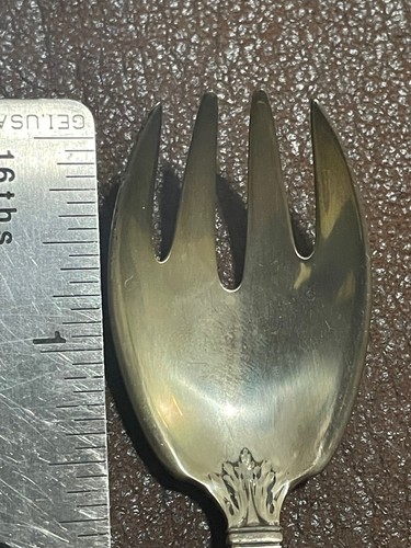 TIFFANY & CO SAN LORENZO STERLING SILVER Ice Cream Fork MONO Buying 1 - Picture 3 of 7