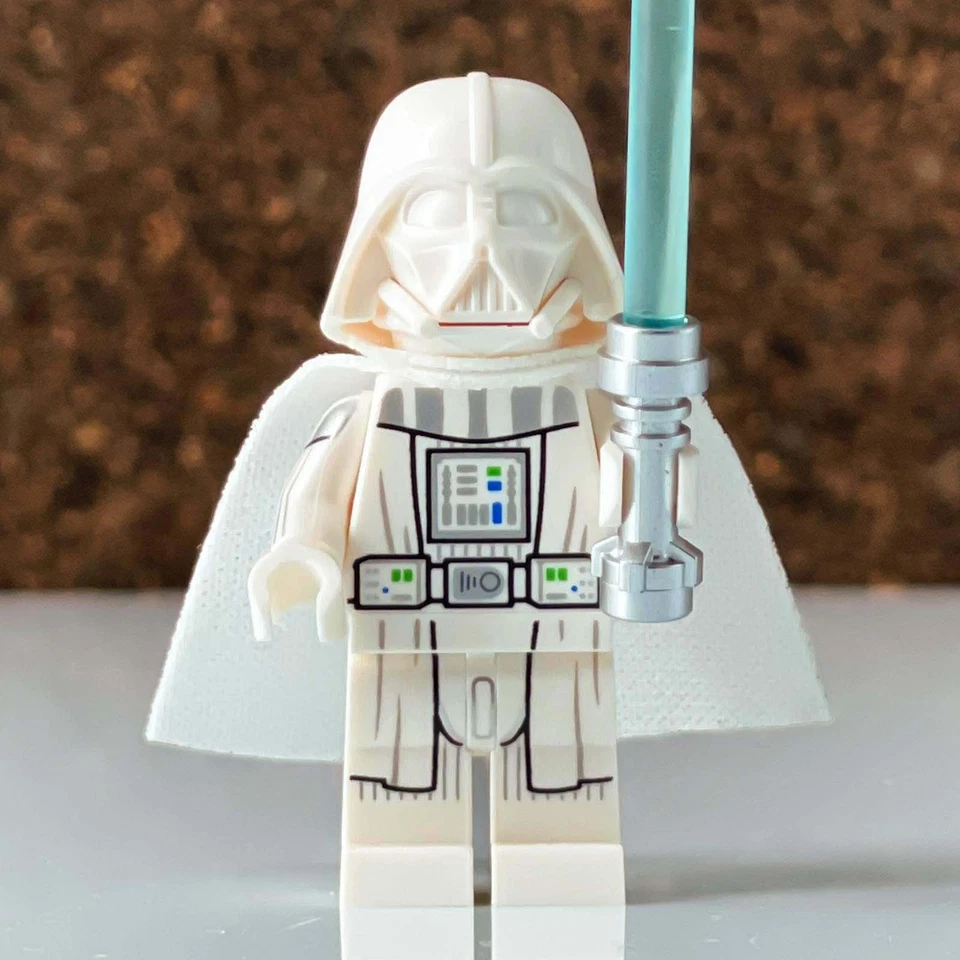 🌈 LEGO Dark Vador Blanc White/Jedi Vador Minifigure SW1363, Star Wars - Photo 2/4