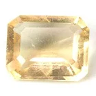 BEWITCHING NATURAL CHAMPAGNE ORANGE COLOR AFGHANISTAN HACKMANITE - EMERALD CUT