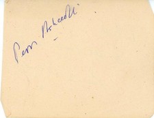Peggy Ashcroft- Signed Album Page