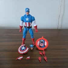 Marvel Legends Secret Wars Captain America 6 Action Figure LOOSE COMPLETE