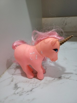 Vintage G1 My Little Pony Totsy Pink Unicorn 1983 MLP