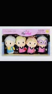 GOLDEN GIRLS Exclusive Collectors Set Hallmark ITTY BITTYS  THE BOWLING TEAM NIP