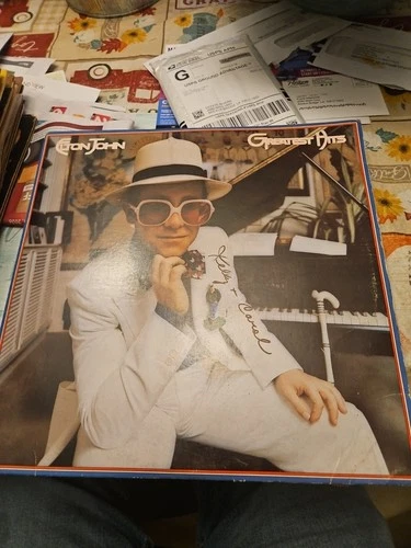 Elton John - Greatest Hits - 1974 Vinyl LP Record Album Vg+