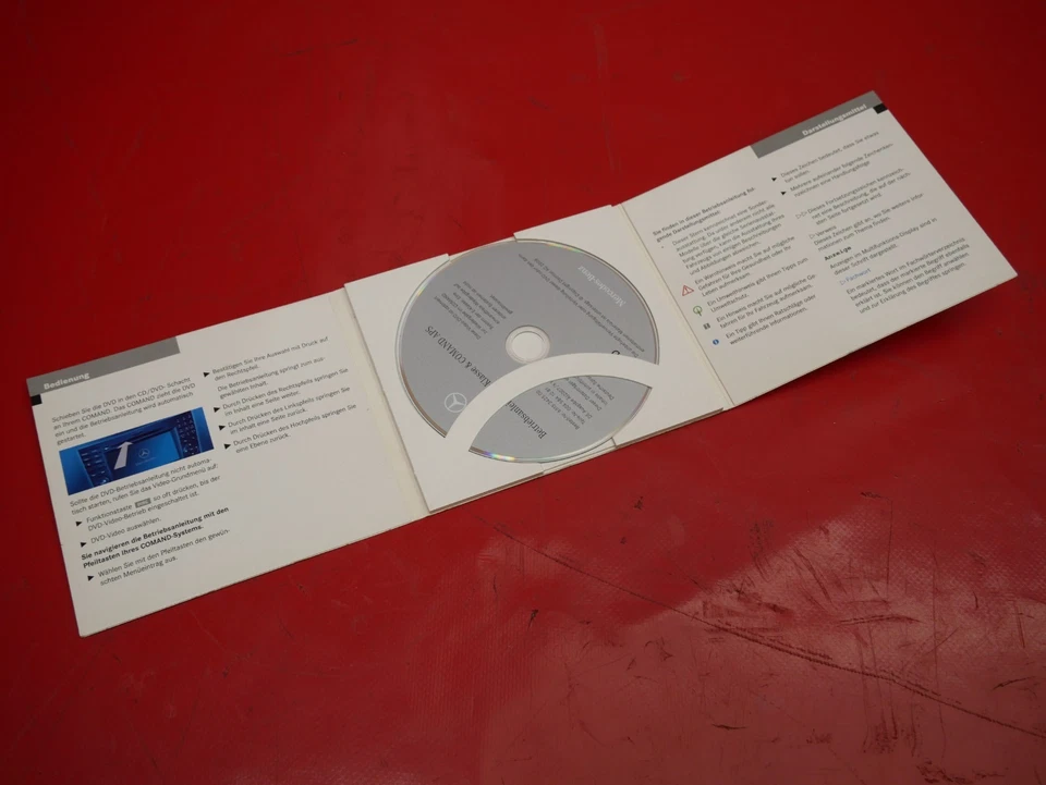 Betriebsanleitung Mercedes DVD Comand APS 2007/08 Original /E42 - Bild 2 von 4