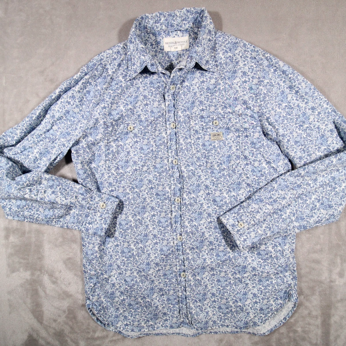 Denim & Supply Ralph Lauren Floral Casual Button-Down Shirts for