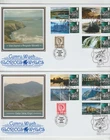 GB 2007 Benham Glorious Wales Limited Edition 0404/5000 x 2  FDC`s