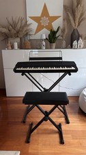 Keyboard Yamaha YPR-30 mit Ständer + Hocker, Netzteil, Pedale, Transporttasche