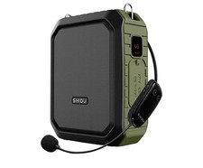 Voice Amplifier with Wireless Headset Mic - 18W 4400Mah Rechargeable Mini Pa Sys