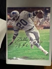 Billy Sims signed 8x10 photo football Heisman Detroit Lions autographed
