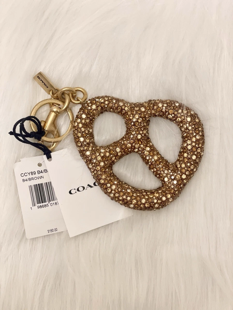 Rare✨️Coach Pretzel Sweets Key chain Coach Pretzel Keychain | TikTok