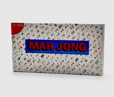 Mahjong Dal Negro - Traditionelles Brettspiel - komplett 
