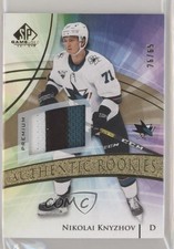 2020 SP Game Used Authentic Rookies Gold 26/65 Nikolai Knyzhov #128 Patch 02hk