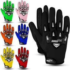 Youth Motocross Gloves   Pro-Grade Protection for Dirt Bike  BMX Riders  Hi...