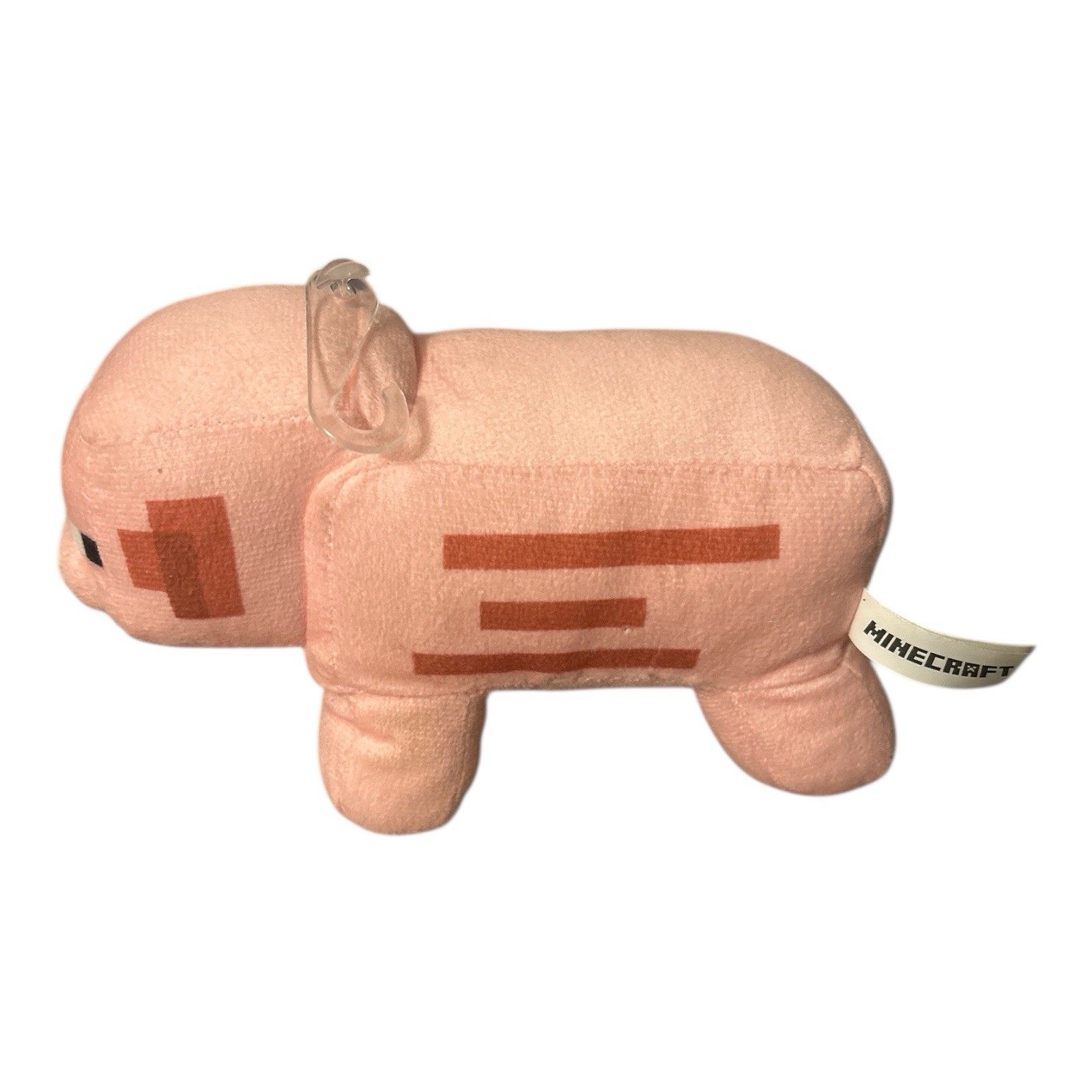 Minecraft Pig Plush 7” Pink Stuffed Animal Doll Mojang Jinx Video Game Toy