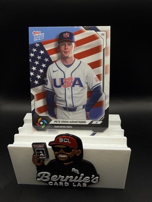Pete Crow-Armstrong 2026 Topps Now #USA08 Team USA World Baseball Classic Cubs
