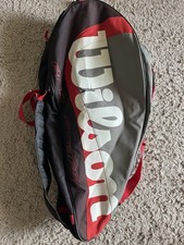 Wilson Pro Staff Tennistasche Racketbag   Rot...